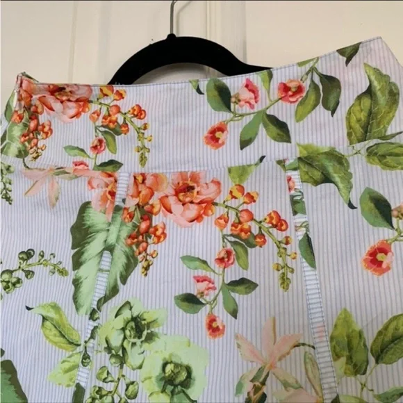 NEW! $109 TOMMY HILFIGER Floral Maxi Skirt Sz 4 BOHO Bohemian - Picture 5 of 11